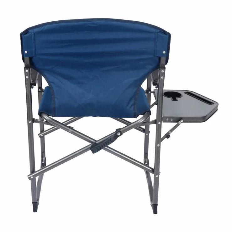 Timber Ridge Folding Directors Chair with Side Table