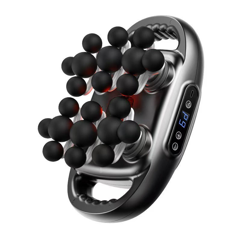 22-Head Fascia Gun High-Frequency Vibration Body Massage Gun Back Waist Massager