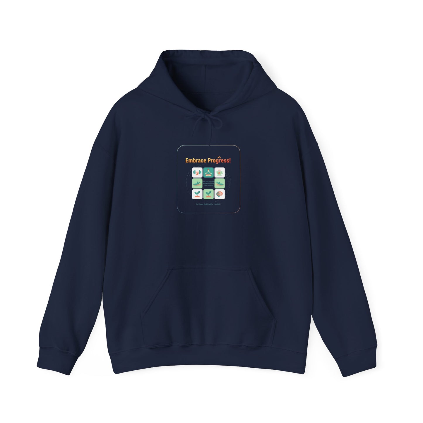 Wellness Reset Checklist Hoodie | NY Resolution tracker, health goals