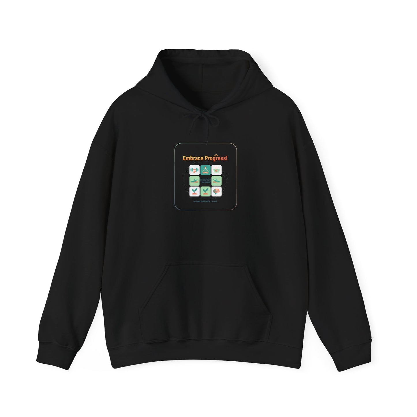 Wellness Reset Checklist Hoodie | NY Resolution tracker, health goals