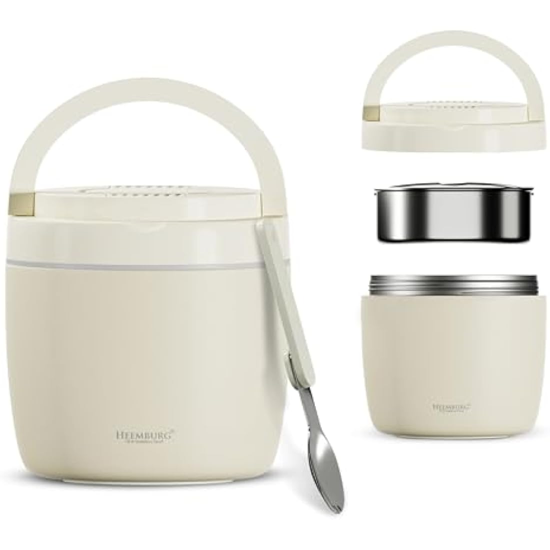 Thermal Food Flask  Stainless Steel Insulated Double Wall  for Meals