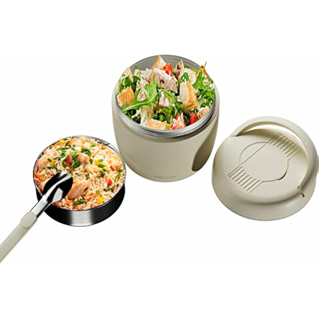 Thermal Food Flask  Stainless Steel Insulated Double Wall  for Meals
