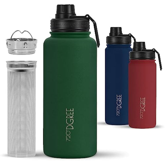 Vaccum Insulated Water Bottle + Infuser “no Limit“ - 950ml - Leakproof