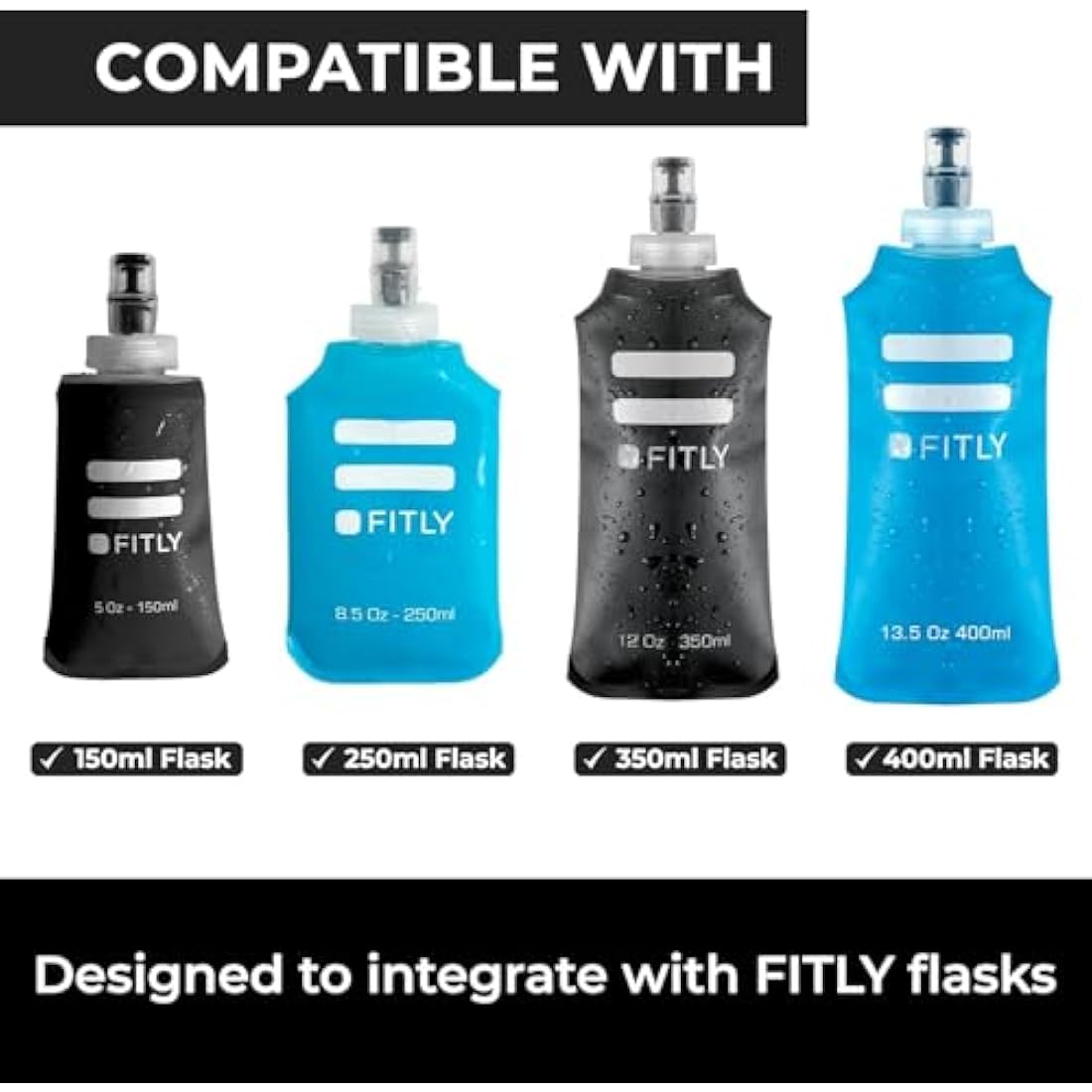 Water Bottle Ideal for Running, Hiking, Cycling, Climbing & Rigorous Activity