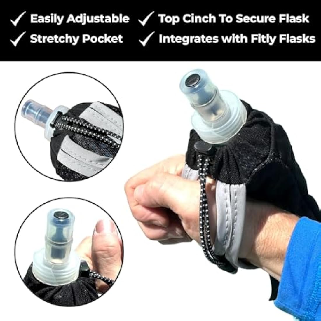 Water Bottle Ideal for Running, Hiking, Cycling, Climbing & Rigorous Activity