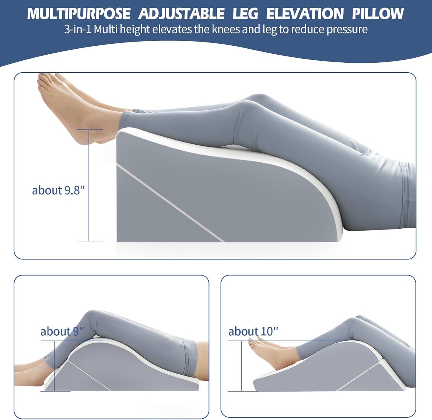 2PCS Leg Elevation Wedge Pillows