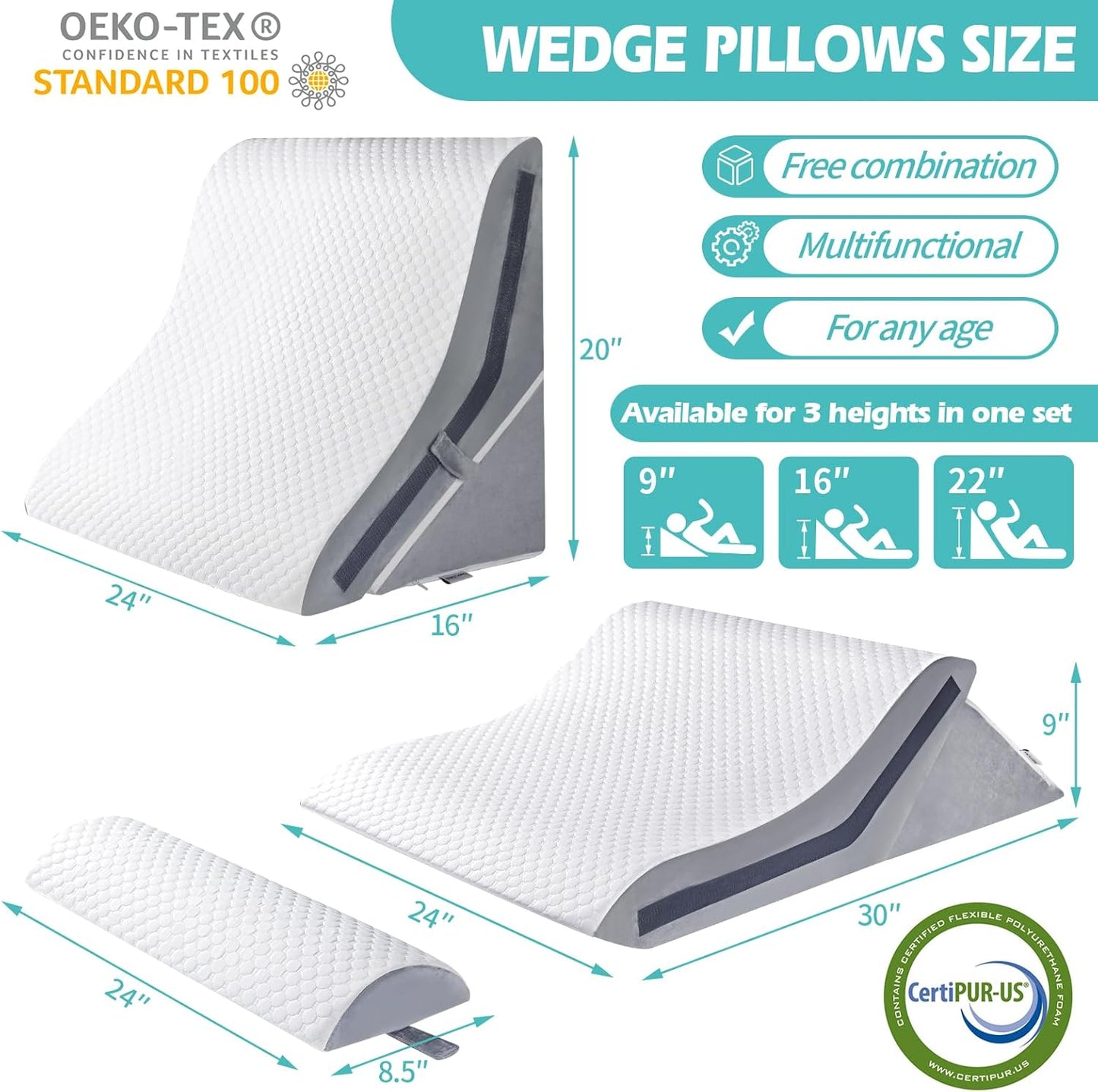 Wedge Orthopedic Pillow