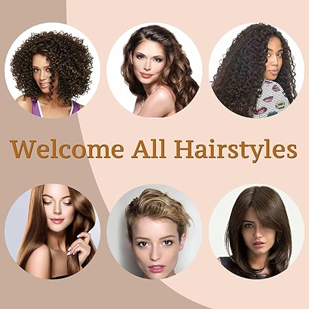 Curly Hair Brush, Bounce Curl Brush for Curl Hair, Curl Defining Brush for Women Men, Detangling Curl Brush Boar Bristle Hair Brush Less Pulling, Hair Separation