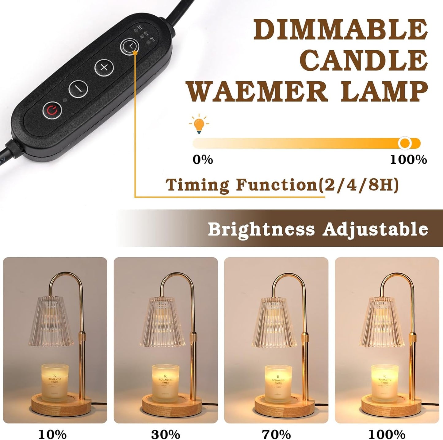 Candle Warmer Lamp with Diriends.