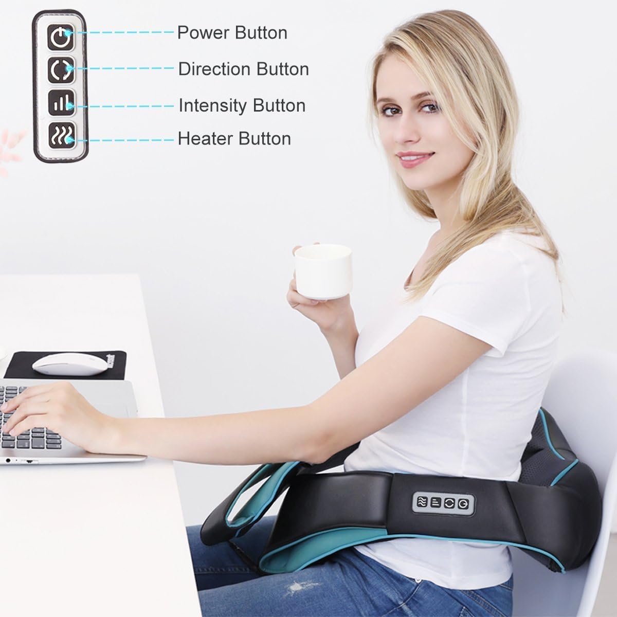Neck Massager with Heat.