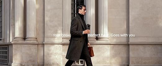 Coffee Cup Travel Mug 600ml – Stainless Steel Insulated Water Bottle, 2-in-1 Lid, Vacuum Thermal Cup, Leak-Proof Design, Keeps Drinks Hot 8H+ / Cold 24H – Work, Travel & Car (Navy)