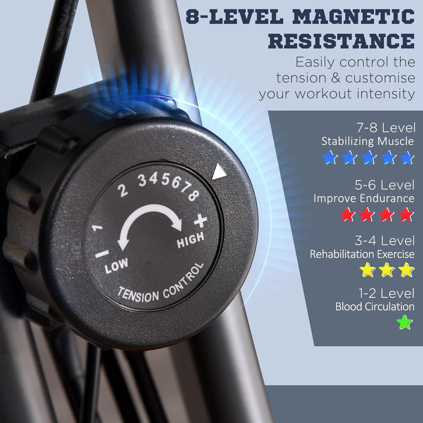 1Folding Exercise Bike.