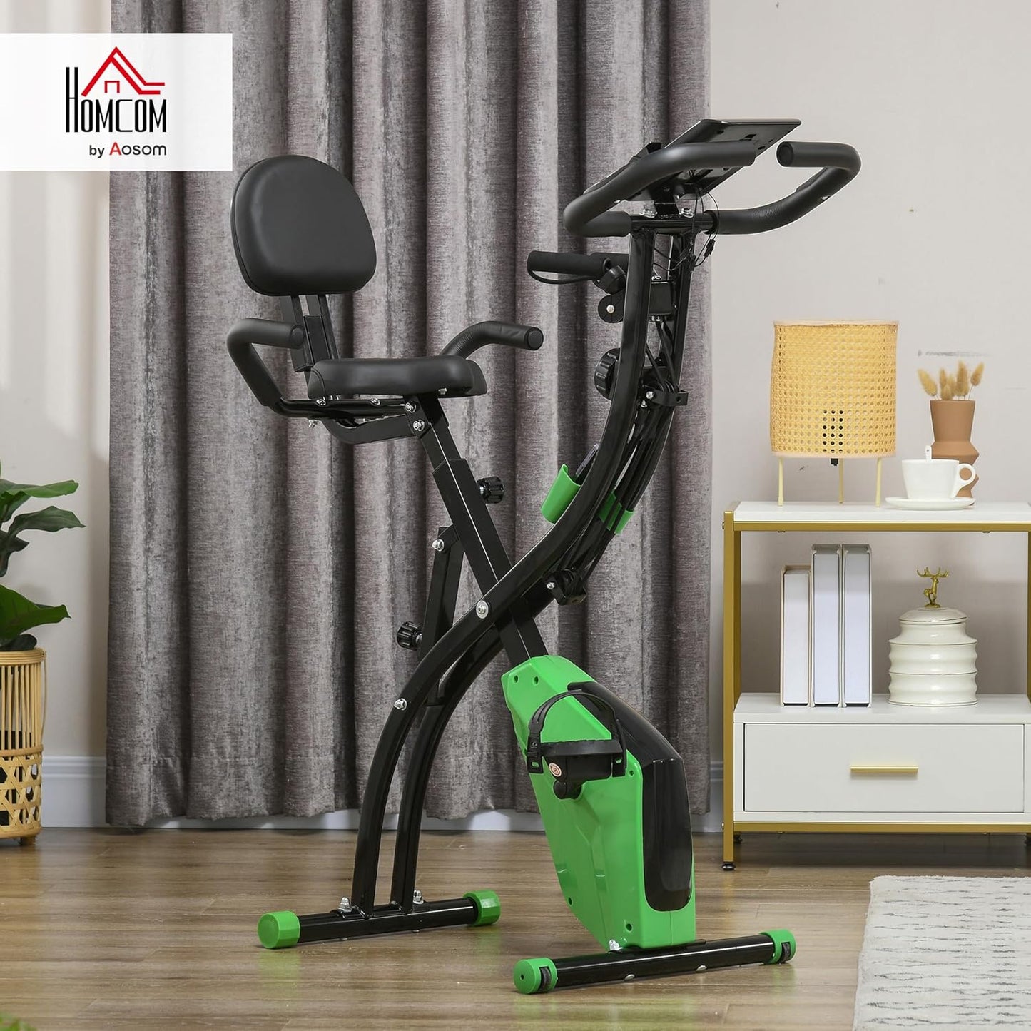 1Folding Exercise Bike.