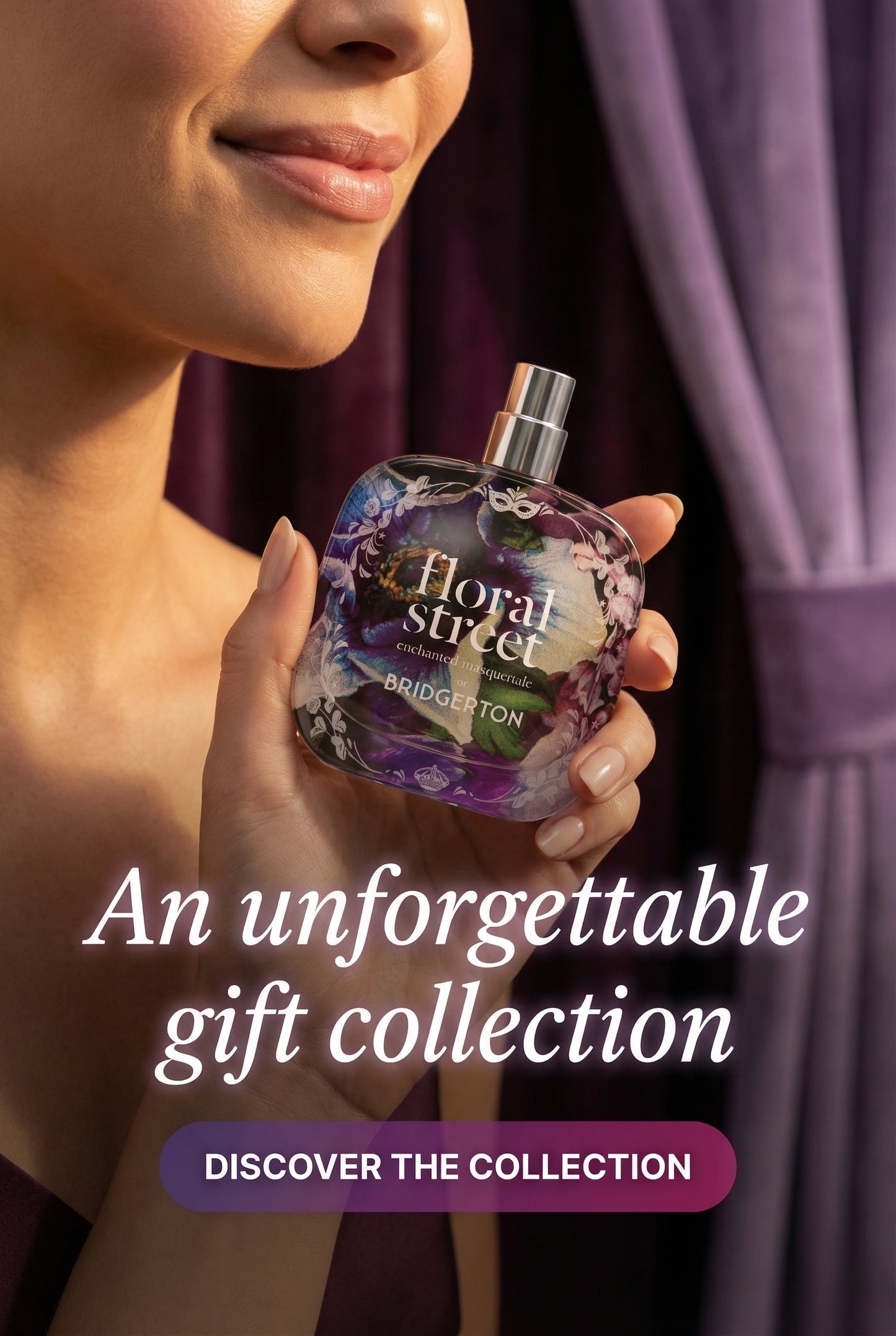 Enchanted Masquerade Eau de Parfum 50ml – Long Lasting Floral Luxury Perfume for Women