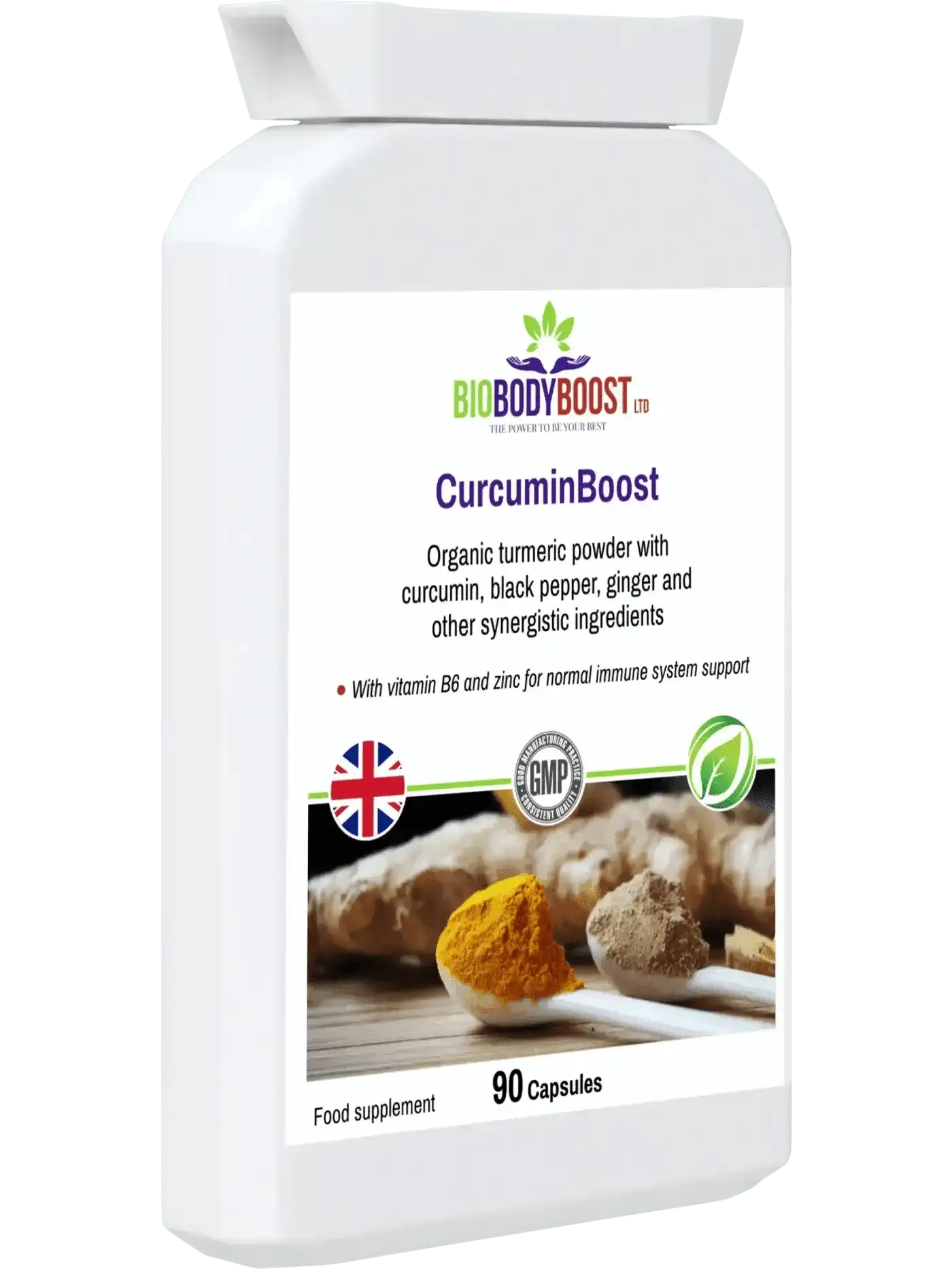 CurcuminBoost Organic Turmeric Curcumin Capsules