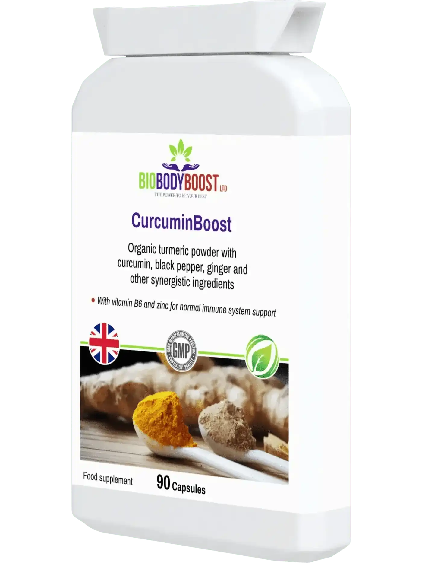 CurcuminBoost Organic Turmeric Curcumin Capsules