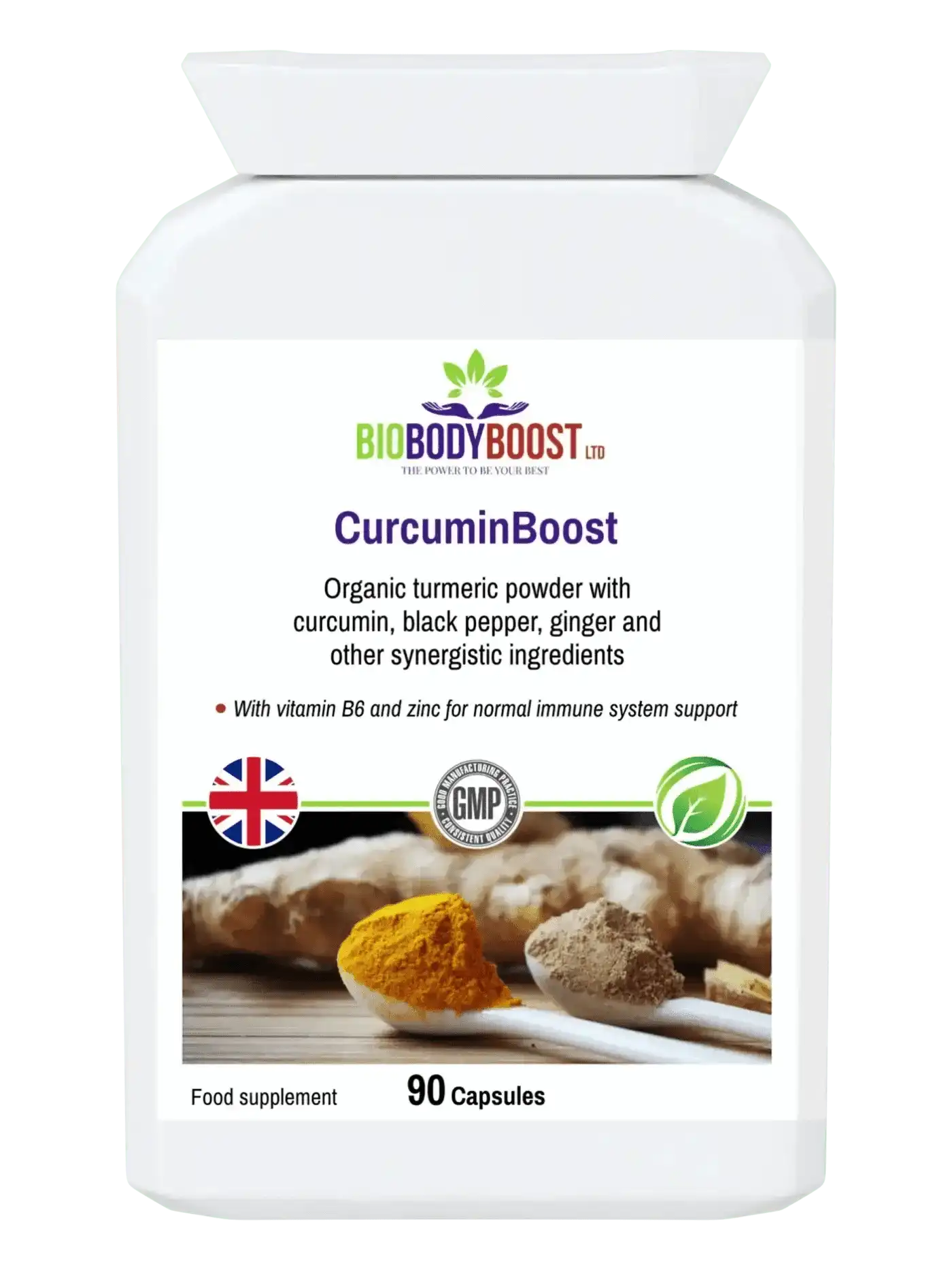CurcuminBoost Organic Turmeric Curcumin Capsules