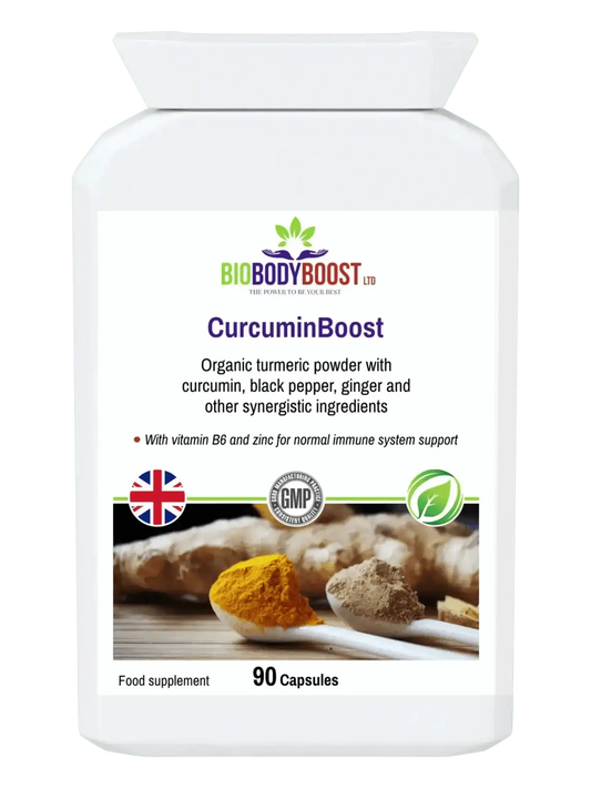 CurcuminBoost Organic Turmeric Curcumin Capsules