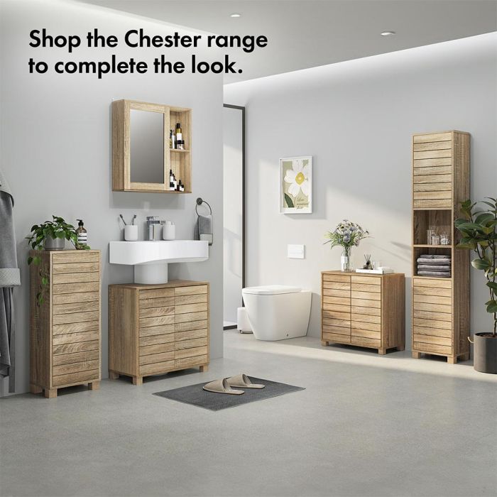 Chester Tallboy Bathroom Cabinet