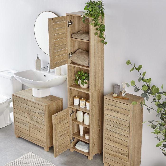Chester Tallboy Bathroom Cabinet